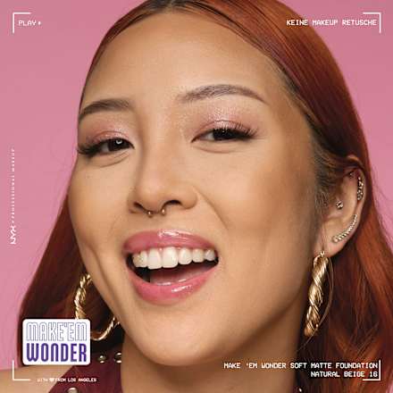 Tečni puder Make 'Em Wonder -  16 Natural Beige NYX PROFESSIONAL MAKEUP