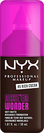Foundation Make 'EM Wonder 45 Rich Cocoa NYX PROFESSIONAL MAKEUP