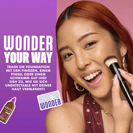 Foundation Make 'EM Wonder 41 Deep Walnut NYX PROFESSIONAL MAKEUP
