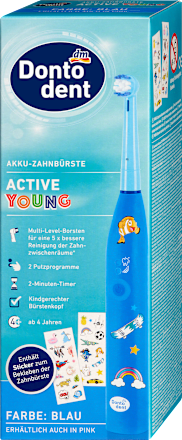 Young ACTIVE električna četkica za zube - plava Dontodent