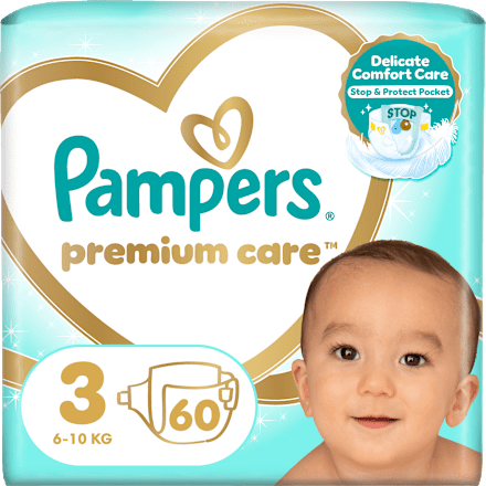 pleny Premium Care, velikost 3 Pampers Premium Care