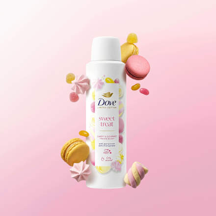 Antitranspirant Deospray Sweet Treat Candy & Gourmet Treats Scent Dove