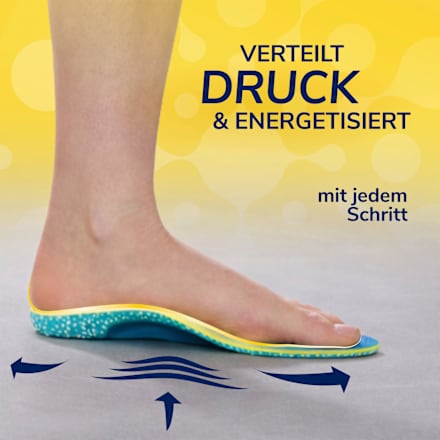 Einlegesohlen 24Hour Energy Gr. 35 - 40 (1 Paar) Scholl