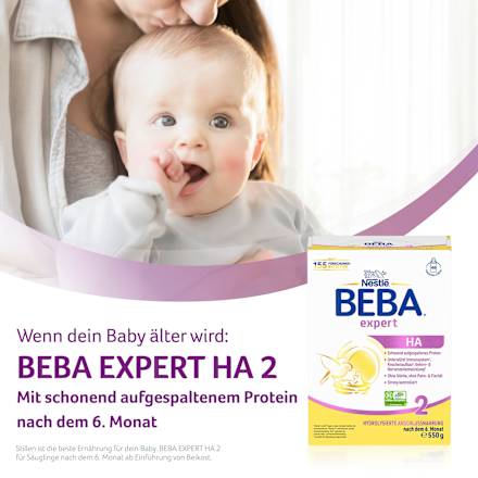 Anfangsmilch Expert HA Pre trinkfertig, von Geburt an, 32x90ml Nestlé BEBA