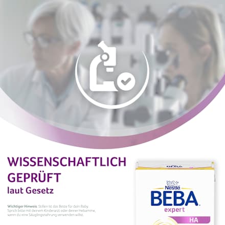Anfangsmilch Expert HA Pre trinkfertig, von Geburt an, 32x90ml Nestlé BEBA
