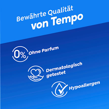 Feuchtes Toilettenpapier sanft & pur (2x42 St) Tempo