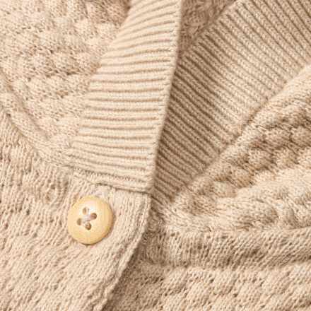 Strickoverall mit Waffel-Struktur & Mitwachsfunktion, beige, Gr. 62 ALANA