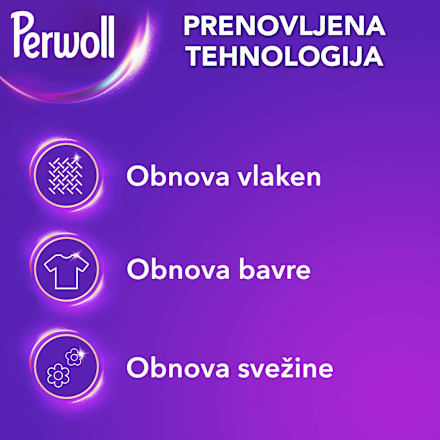 Tekoči detergent za volnene in občutljive tkanine renew Perwoll