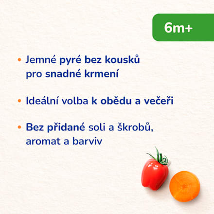 příkrm bramborová kaše s rybou Sunar