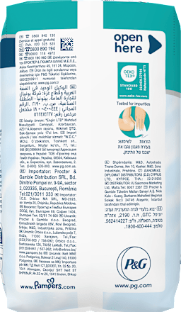 Vlhčené utierky 99% water 3 x 60 Pampers