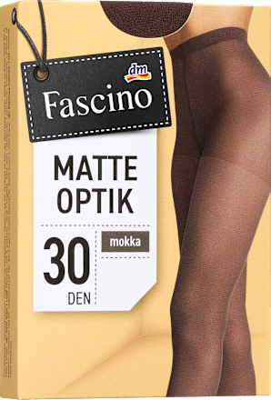 Strumpfhose matt mokka Gr. 38/40, 30 DEN Fascino