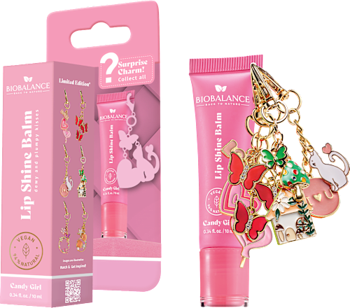 Ajakbalzsam 3in1 Candy Girl + meglepetés kulcstartó BIOBALANCE