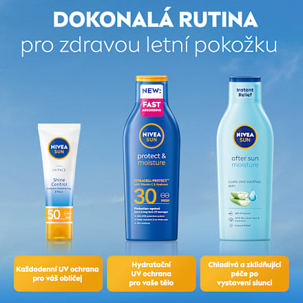 mléko na opalování hydratační SPF30 NIVEA SUN