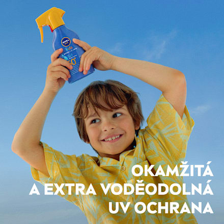kids protect & care sprej na opalování SPF50+ NIVEA SUN