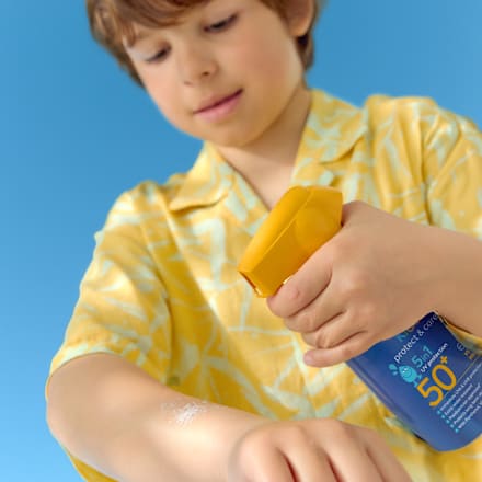 kids protect & care sprej na opalování SPF50+ NIVEA SUN