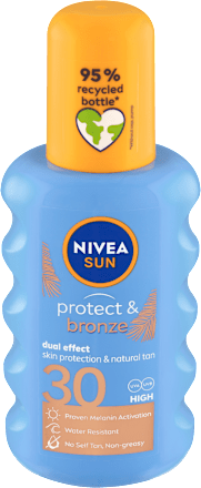 sprej na opalování Protect & Bronze SPF30 NIVEA SUN