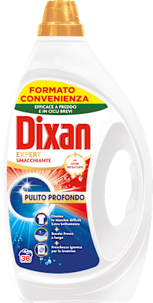 Detersivo Pulito Profondo Expert Smacchiante Dixan