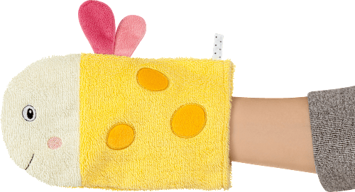 Waschhandschuh Biene fehn