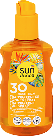 Spray solare trasparente FPS 30 sundance