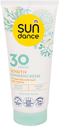 Слънцезащитен крем Sensitiv, SPF 30 sundance