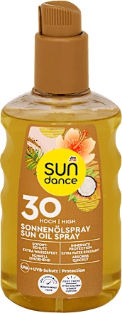 Olio solare spray SPF30 sundance