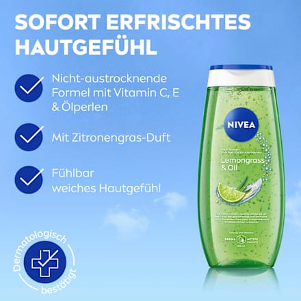 Duschgel Lemongrass & Oil NIVEA