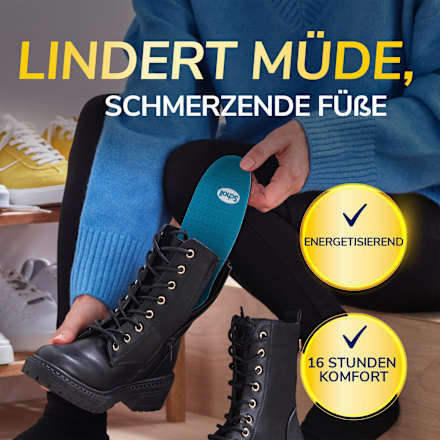 Einlegesohlen GelActiv Work, Gr. 35,5 - 40,5 (1 Paar) Scholl