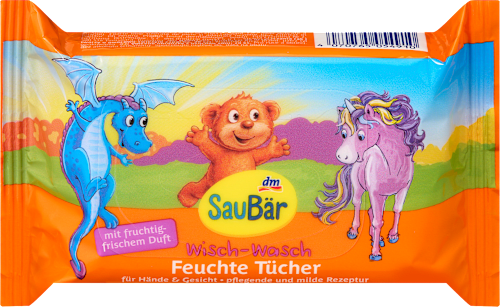 Feuchttücher Wisch-Wasch, Reisegröße SauBär