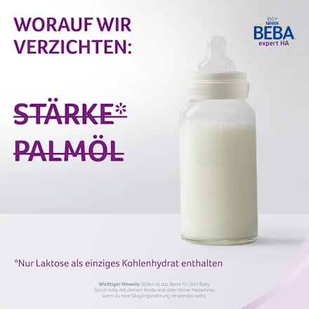 Anfangsmilch Expert HA Pre trinkfertig, von Geburt an, 32x90ml Nestlé BEBA