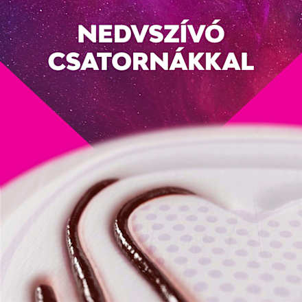 Éjszakai egészségügyi szárnyas betét Ultra Large+, jumbo pack Libresse