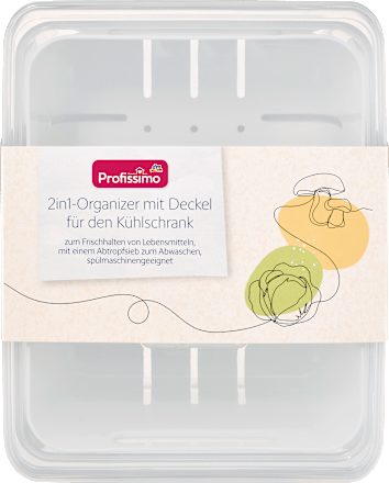 2in1-Organizer mit Sieb Profissimo