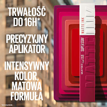 Super Stay Matte Ink 05 Loyalist, szminka w płynie MAYBELLINE NEW YORK