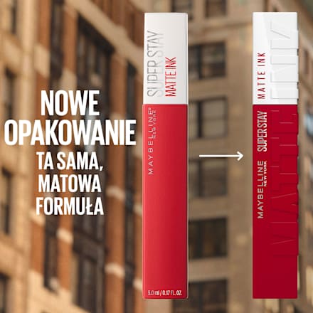 Super Stay Matte Ink 155 Savant, szminka w płynie MAYBELLINE NEW YORK