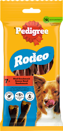 Hundeleckerli Rodeo mit Rind Pedigree