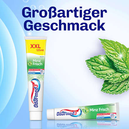 Zahnpasta Minzfrisch Odol med 3