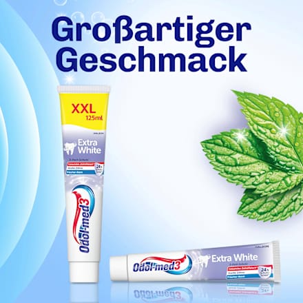Zahnpasta Extra White Odol med 3