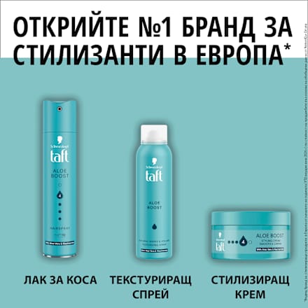 Tекстуриращ спрей за коса Aloe Boost Schwarzkopf taft