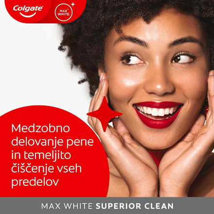 Zobna pasta Max White Superior Clean Colgate