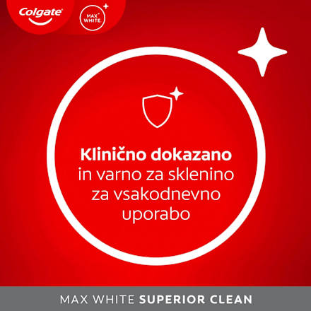 Zobna pasta Max White Superior Clean Colgate