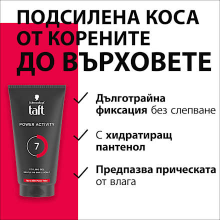 Гел за коса Power Schwarzkopf taft