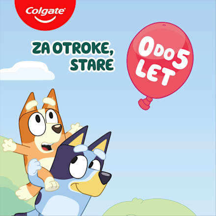 Otroška zobna pasta first smiles, 0-5 let Colgate
