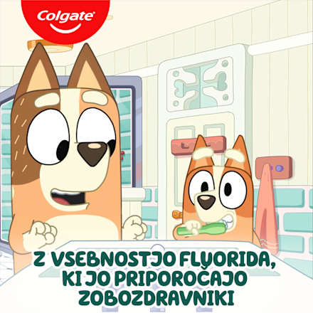 Otroška zobna pasta first smiles, 0-5 let Colgate