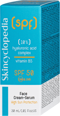 Крем серум за лице с витамин B5, SPF 50 Skincyclopedia