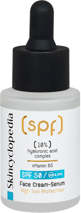 Крем серум за лице с витамин B5, SPF 50 Skincyclopedia