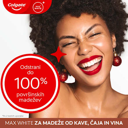 Zobna pasta Max White For Coffee, Tea & Wine Stains Colgate