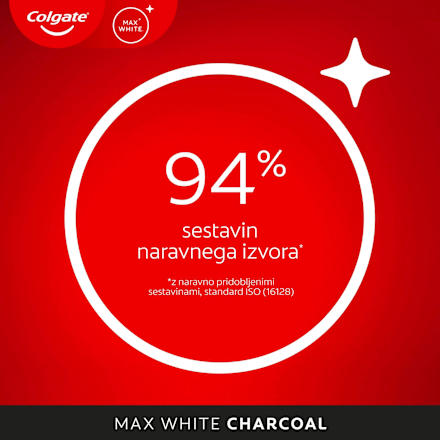 Zobna pasta Max White Charcoal Colgate