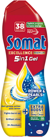 Detergent za strojno pomivanje posode Excellence Premium Somat
