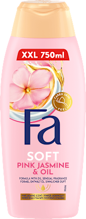 SOFT Pink Jasmine & Oil gel za tuširanje Fa