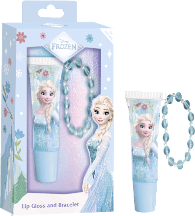 Комплект гривна и гланц за устни Frozen  Disney