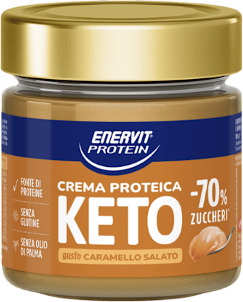 Crema proteica KETO gusto caramello salato ENERVIT